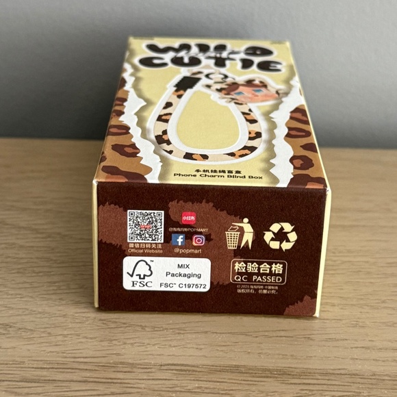 POP MART Crybaby Wild But Cutie Phone Strap UNOPENED Blind Box - Picture 6 of 6